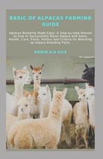 Basic of Alpacas Farming Guide