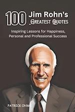 100 Jim Rohn's Greatest Quotes