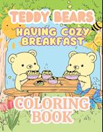 Teddy Bears Having Cozy Breakfast