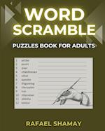 Word Scramble Puzzle Book for Adults