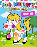 Dot Markers Activity Book Animals