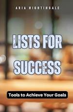 Lists for Success