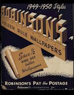 Robinson's Golden Rule Wallpapers Sample Book - 1949-1950 Styles