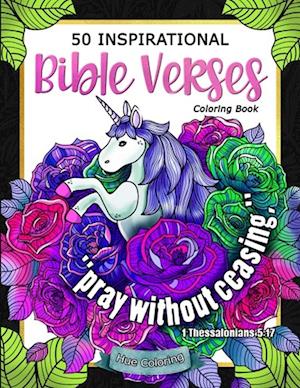 50 Inspirational Bible Verses Coloring Book