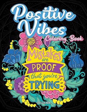 Positive Vibes Coloring Book