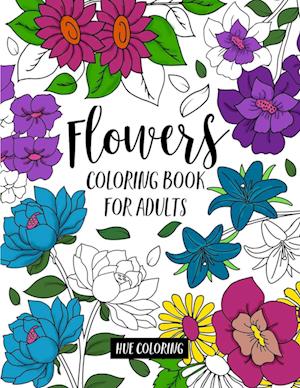 Flowers Coloring Book for Adults