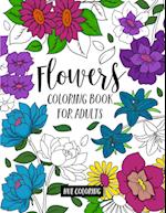 Flowers Coloring Book for Adults