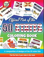 Official Fish of The 50 States Coloring Book