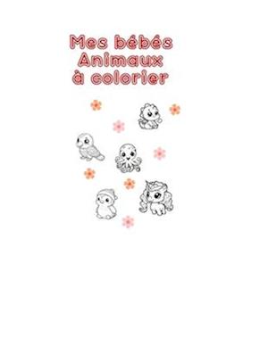 Mes bébé animaux à colorier