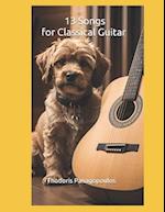 13 Songs for Classical Guitar