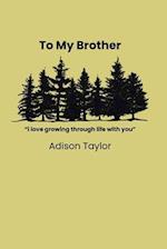 To My Brother 300 Days of Gratitude Book