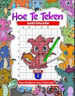 Hoe babydraken te tekenen voor kinderen van 4 tot 8 jaar