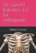 AI, GenAI, Robotics, IoT for orthopedic