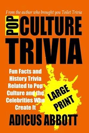 Pop Culture Trivia Large Print