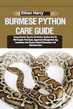 Burmese Python Care Guide