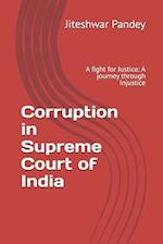 Corruption in Supreme Court of India