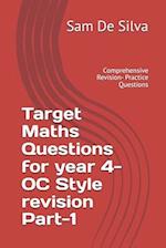 Target Maths Questions for year 4- OC Style revision Part-1