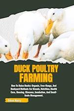 Duck Poultry Farming