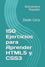 150 Ejercicios para Aprender HTML5 y CSS3