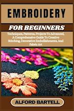 Embroidery for Beginners