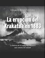 La erupción del Krakatoa en 1883