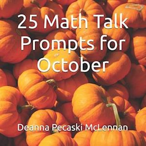 25 Math Talk Prompts for October