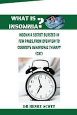 What Is Insomnia?