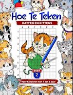 Hoe katten en kittens te tekenen voor kinderen van 4-8 jaar