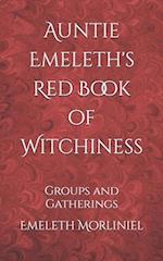 Auntie Emeleth's Red Book of Witchiness