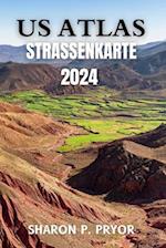 US-Atlas-Straßenkarte 2024