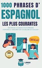 1000 phrases d' ESPAGNOL les plus courantes