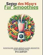 Segen des Mixers für Smoothies