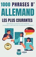 1000 phrases d' ALLEMAND les plus courantes