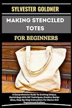 Making Stenciled Totes for Beginners