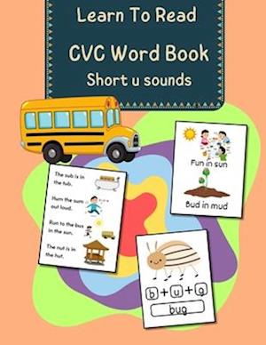 CVC Words Book - Short u Sounds