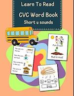 CVC Words Book - Short u Sounds