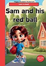 Sam and his red ball