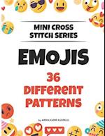 Mini Cross Stitch Series - Emojis