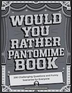 Would You Rather Game Book