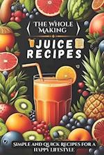 The Whole Making juice Recipes