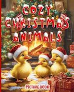 Cozy Christmas Animals Picture Book