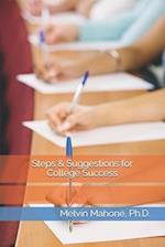 Steps & Suggestions for College Success