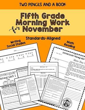 Fifth Grade Morning Work for November