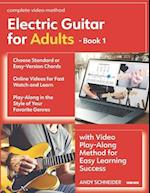 Electric Guitar for Adults - Book 1