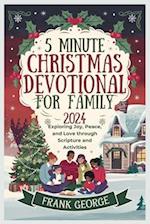 5 Minute Christmas Devotional for Family 2024