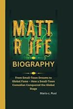 Matt Rife Biography