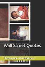 Wall Street Quotes