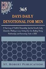 365 Days Daily Devotional for Men