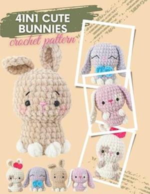 4in1 Cute Bunnies Crochet Pattern