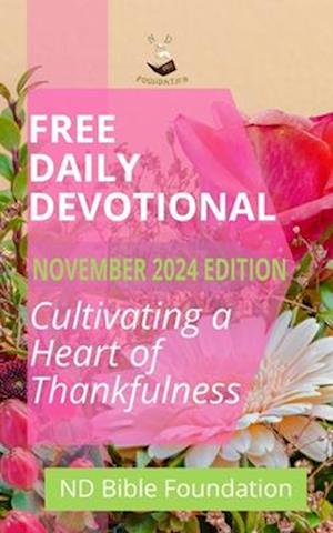 Free Daily Devotional November 2024 Edition